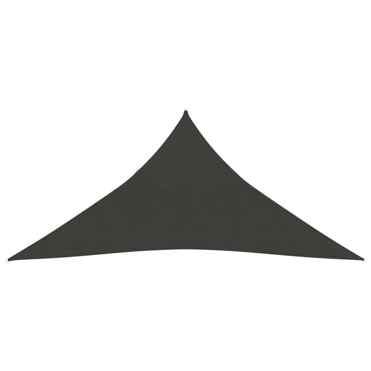 Dakota Fields Anhthu 4m x 5m Triangular Shade Sail Wayfair.co.uk